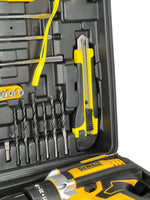 TALADRO DEWALT INALAMBRICO + KIT DE 35 HERRAMIENTAS