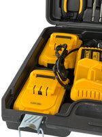TALADRO DEWALT INALAMBRICO + KIT DE 35 HERRAMIENTAS