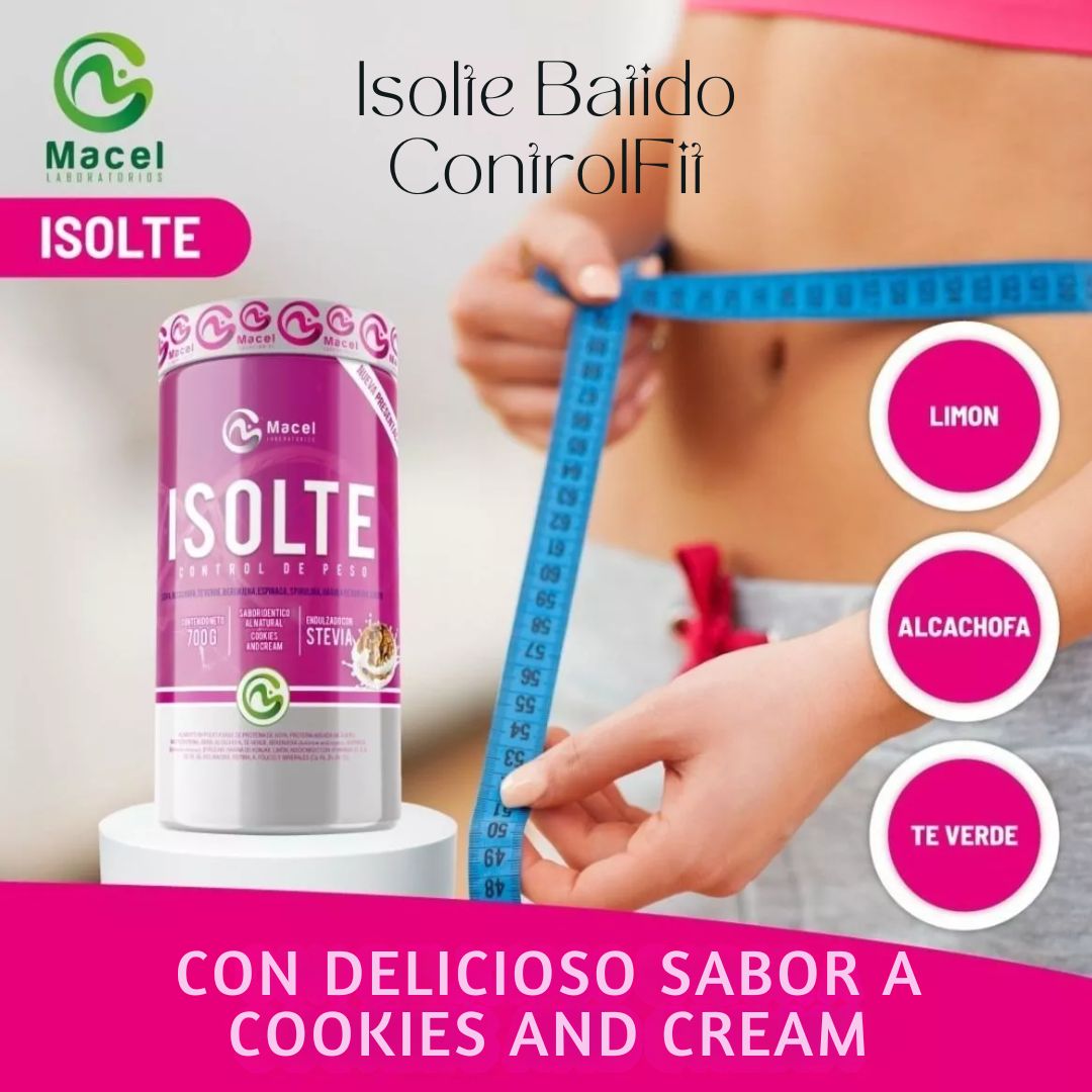 ISOLTE FIT CONTROL PESO 🥤✨