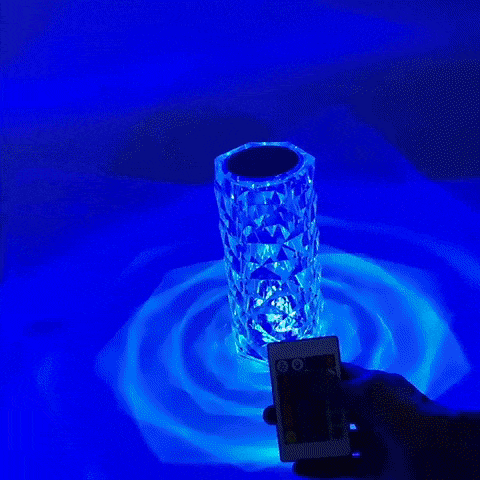 LÁMPARA DIAMANTE CON PARLANTE 🔦