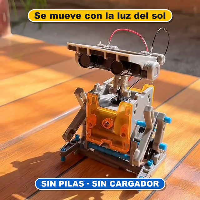 Se mueve con la luz del sol