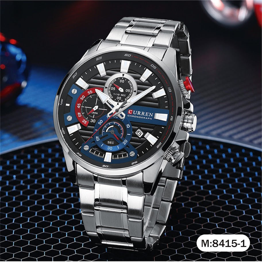 RELOJ CURREN PULSO ACERO CRONOG M:8415-1
