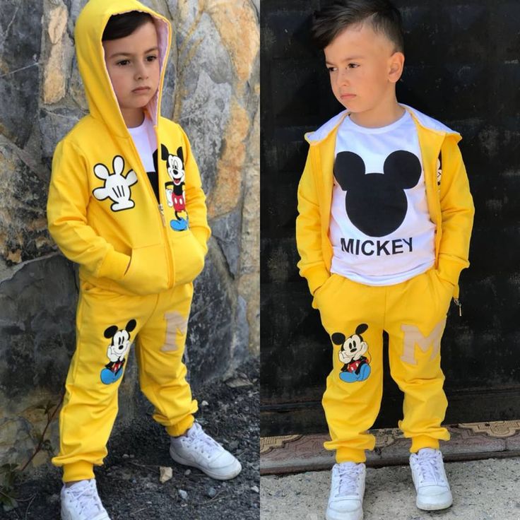 CONJUNTO MICKEY MOUSE: chaqueta, camisa y pantalon 👦🏻👧🏻👶🏻