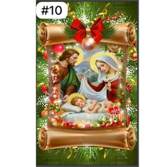 Funda Navideña Premium 80x200cm – Transforma Tu Puerta en Minutos 🎄 - ESTILO 10
