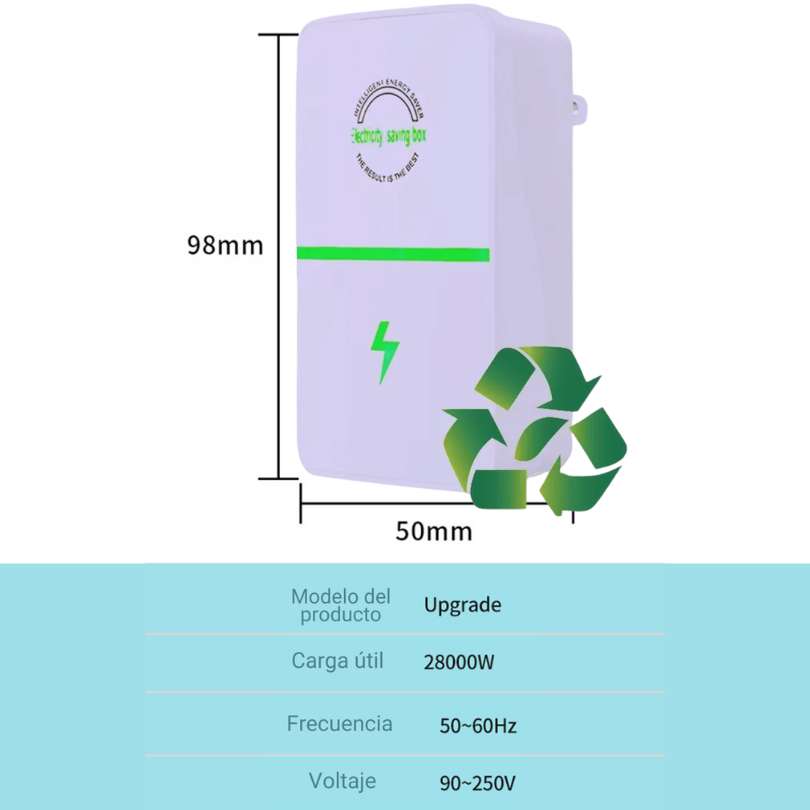 EcoPower Saver™ – Ahorrador de Energía Hogar & Oficina ⚡