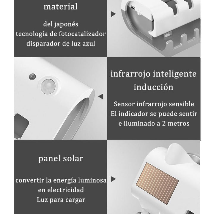 ESTERILIZADOR DE CEPILLOS UV SOLAR 🪥🫧