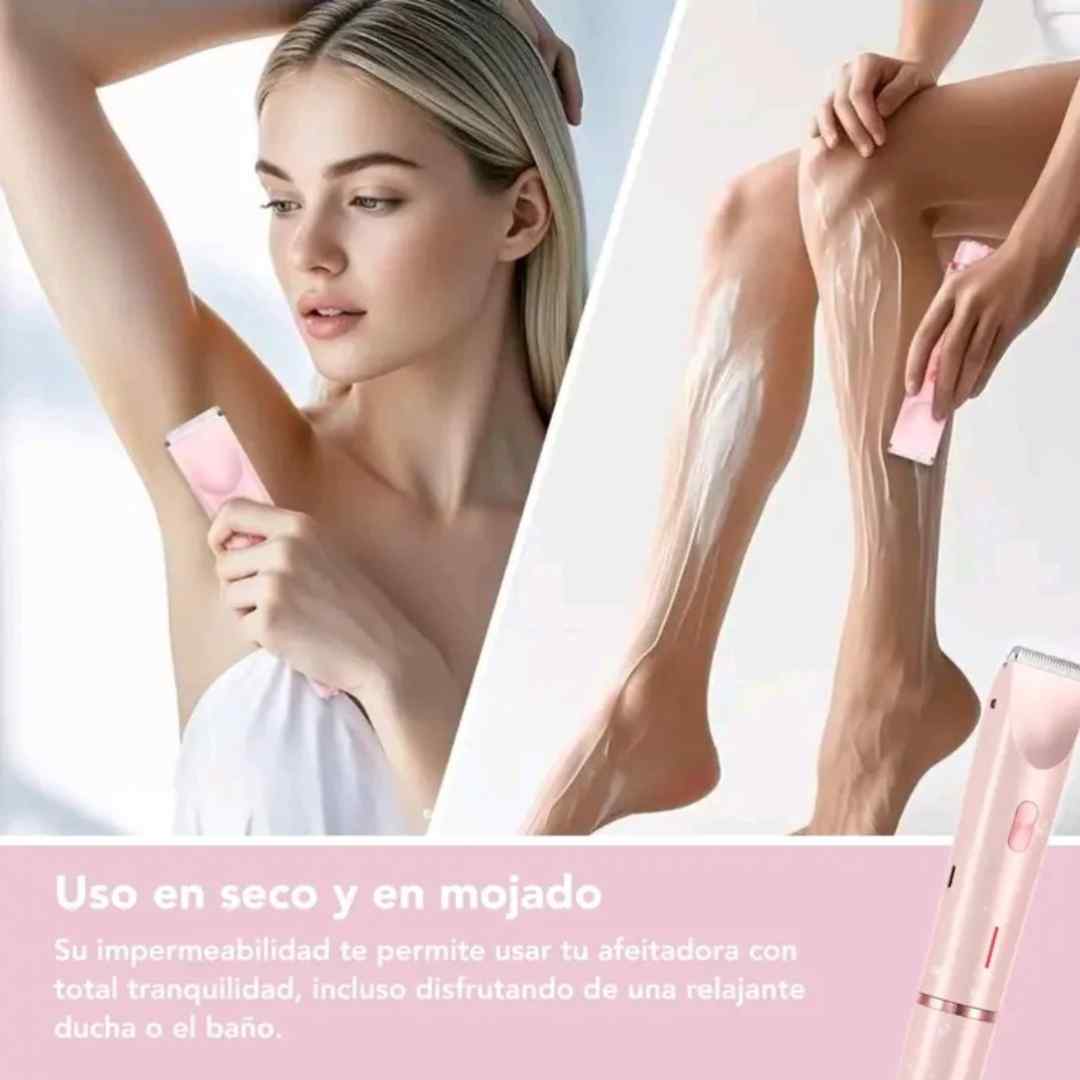✨ Rasuradora Dual Pro 2 en 1 – Suavidad sin límites 🌸