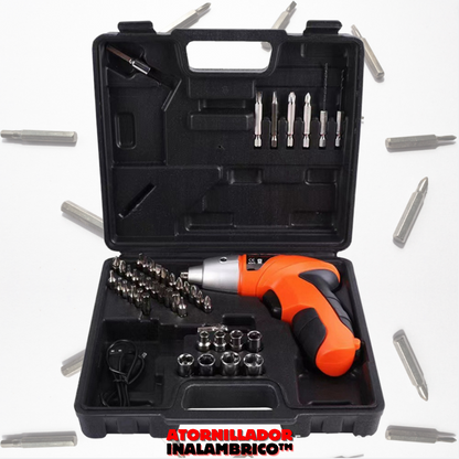 Kit Destornillador Eléctrico con 45 Piezas 🛠️🔋