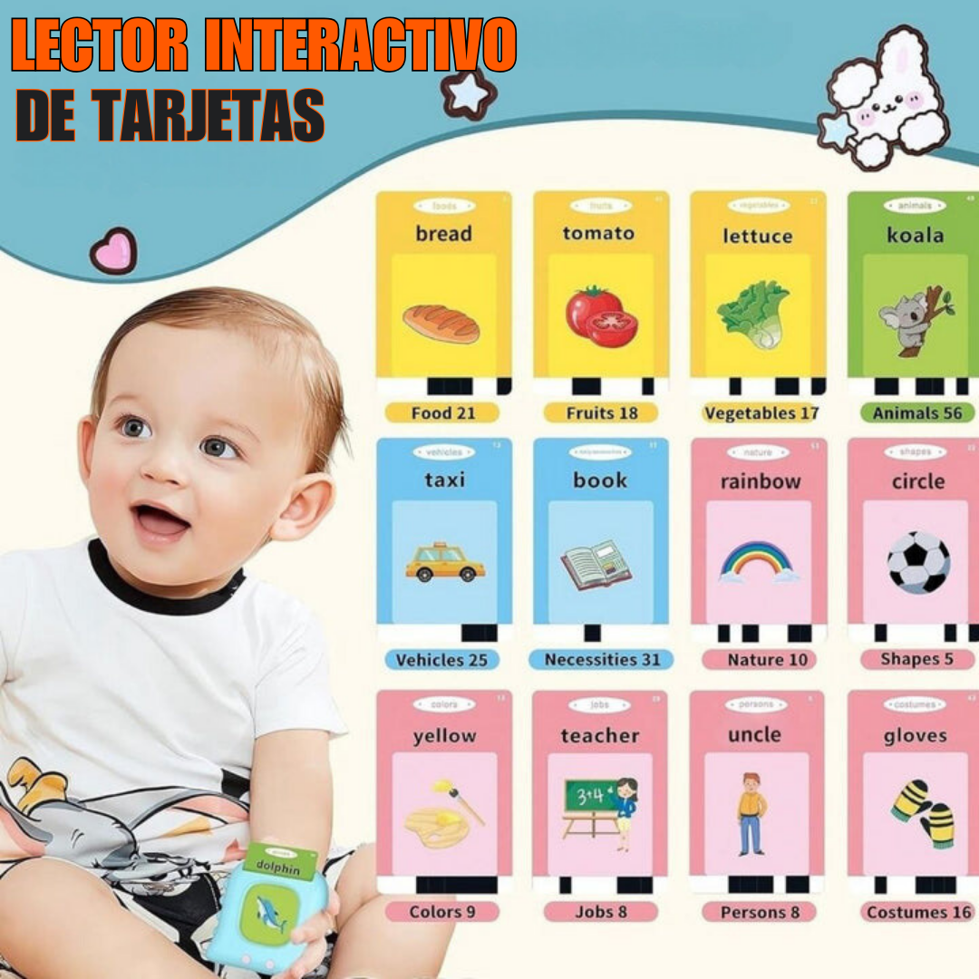 Lector Interactivo de Tarjetas - WordPlay Pro™ 📚🔊