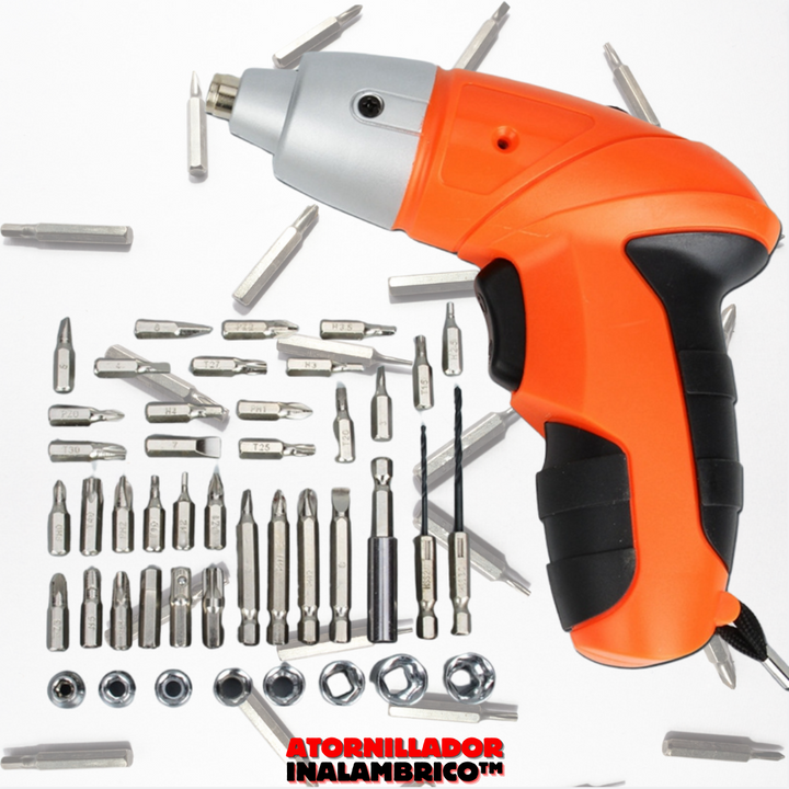 Kit Destornillador Eléctrico con 45 Piezas 🛠️🔋