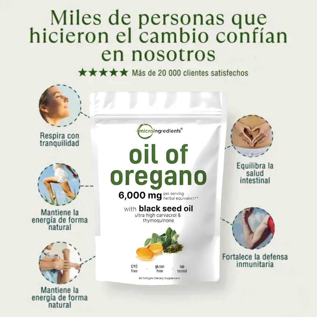 Aceite de Orégano – Tu Antibiótico Natural Poderoso 🌿
