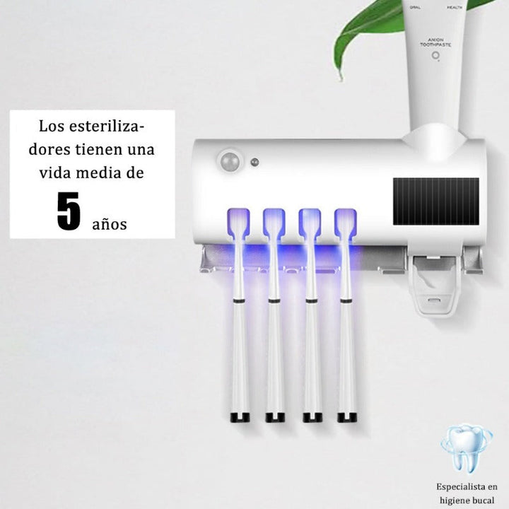 ESTERILIZADOR DE CEPILLOS UV SOLAR 🪥🫧