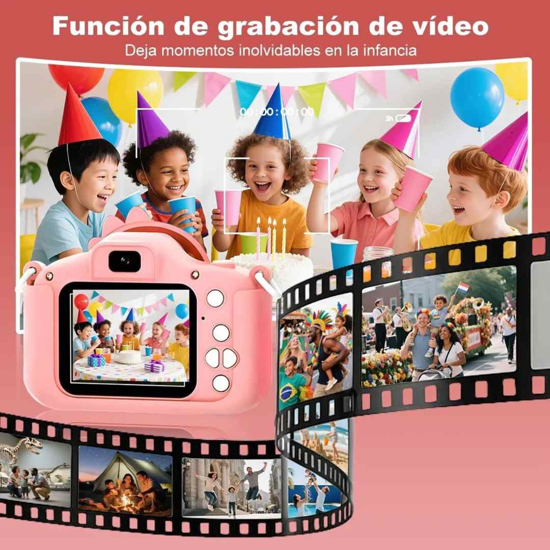 Mi Primer Cámara Pro – Fotografía y videos + Creatividad para Niños 📸