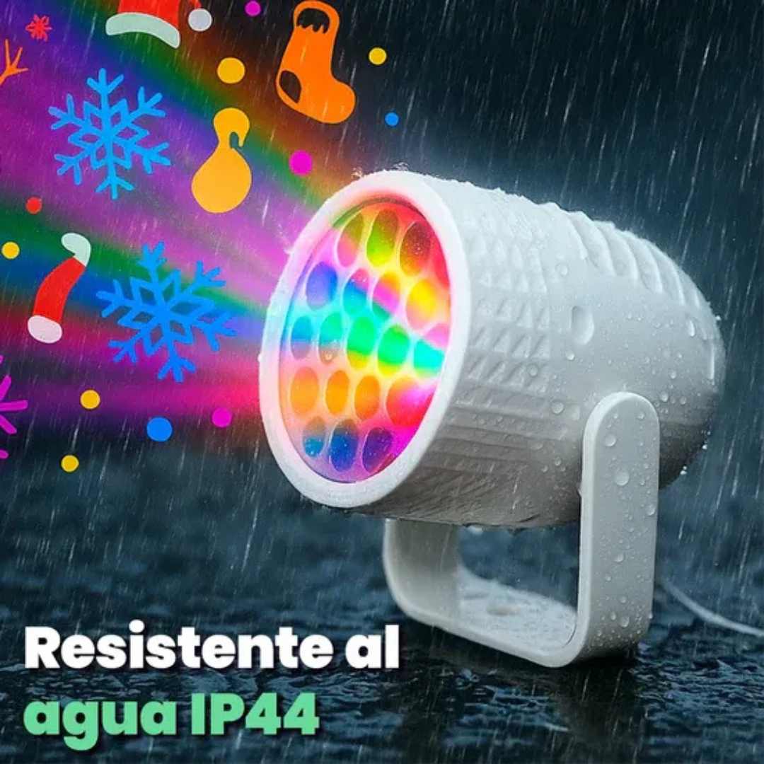 🎄 Proyector Navideño Multi Figuras LED – Magia en tu hogar