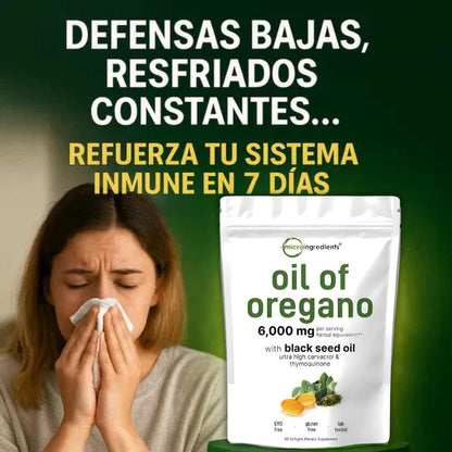 Aceite de Orégano – Tu Antibiótico Natural Poderoso 🌿