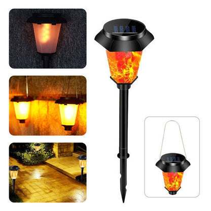 ANTORCHA SOLAR LED x1 🔥🌞