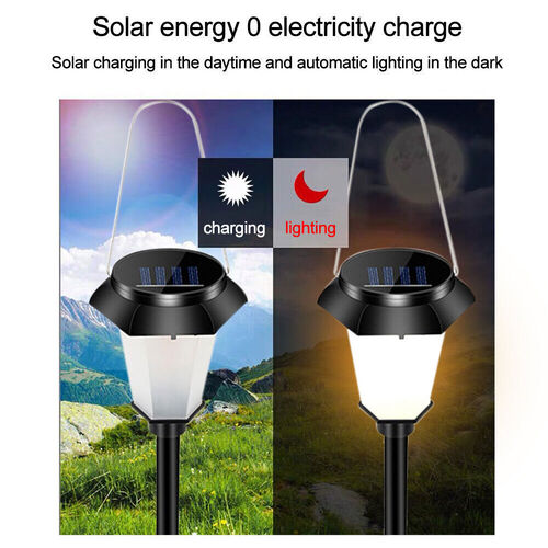 ANTORCHA SOLAR LED x1 🔥🌞