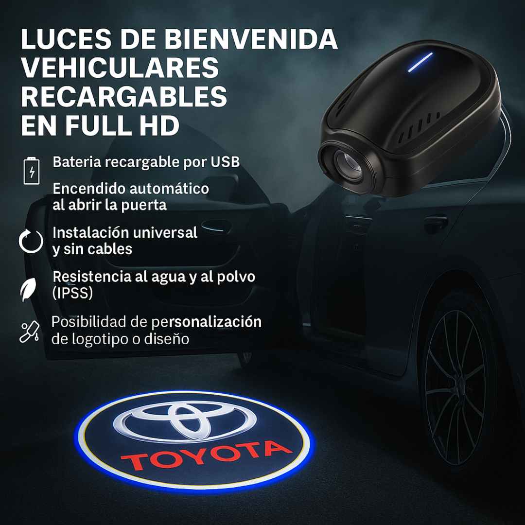 Duo LuxProject™ Recargable – Tu estilo en cada llegada 🚗