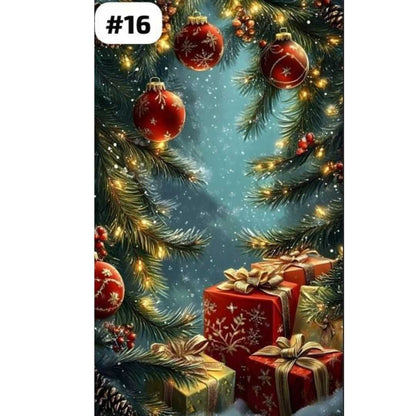 Funda Navideña Premium 80x200cm – Transforma Tu Puerta en Minutos 🎄