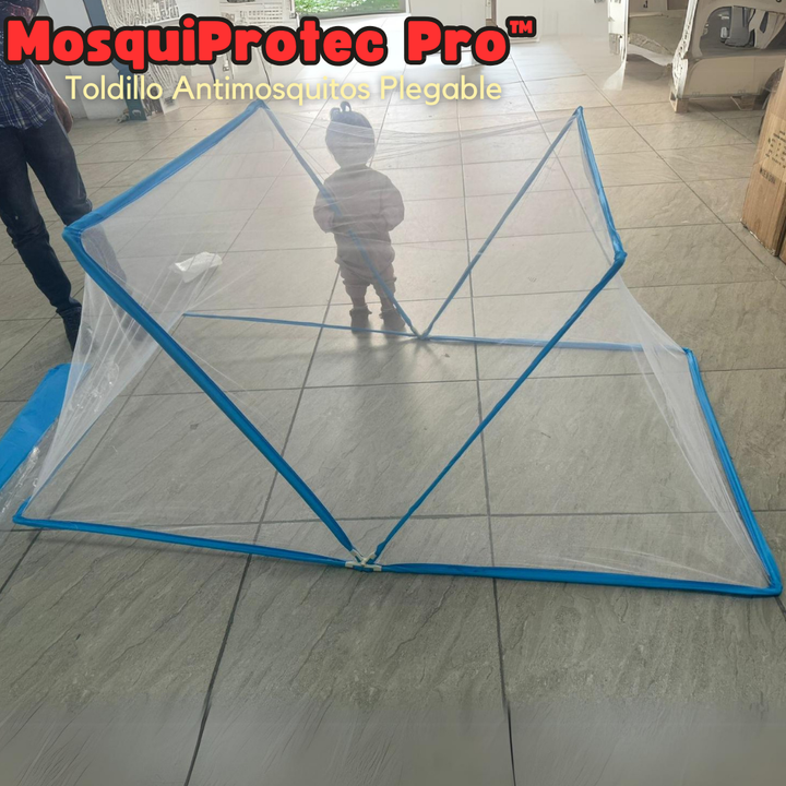 Toldillo Plegable Anti Mosquitos - MosquiProtec Pro™ 🦟🛏️