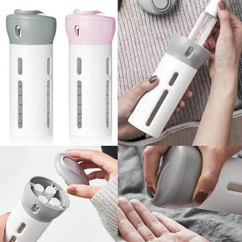 DISPENSADOR VIAJERO 4 EN 1 💼🧳