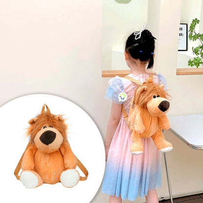 BOLSO DE ANIMALES DE FELPA PARA NIÑOS 🎒👦🏻🧒🏻