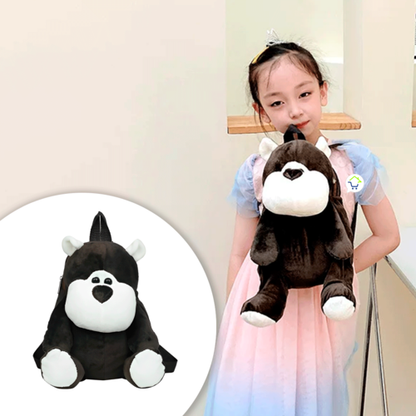 BOLSO DE ANIMALES DE FELPA PARA NIÑOS 🎒👦🏻🧒🏻