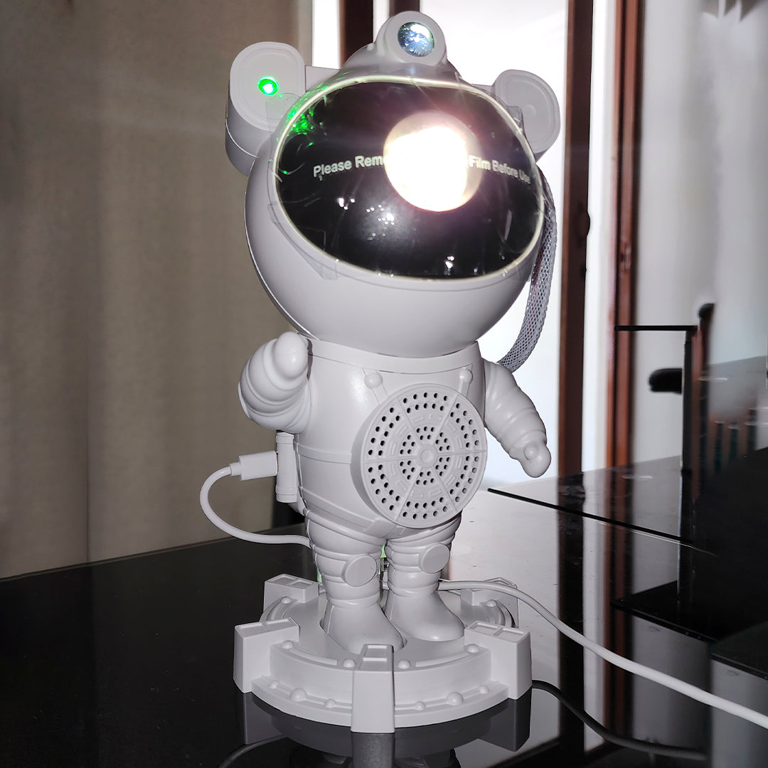 PROYECTOR ASTRONAUTA CON BLUETOOTH