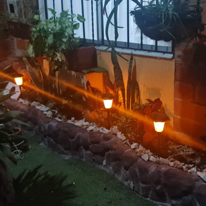 ANTORCHA SOLAR LED x1 🔥🌞