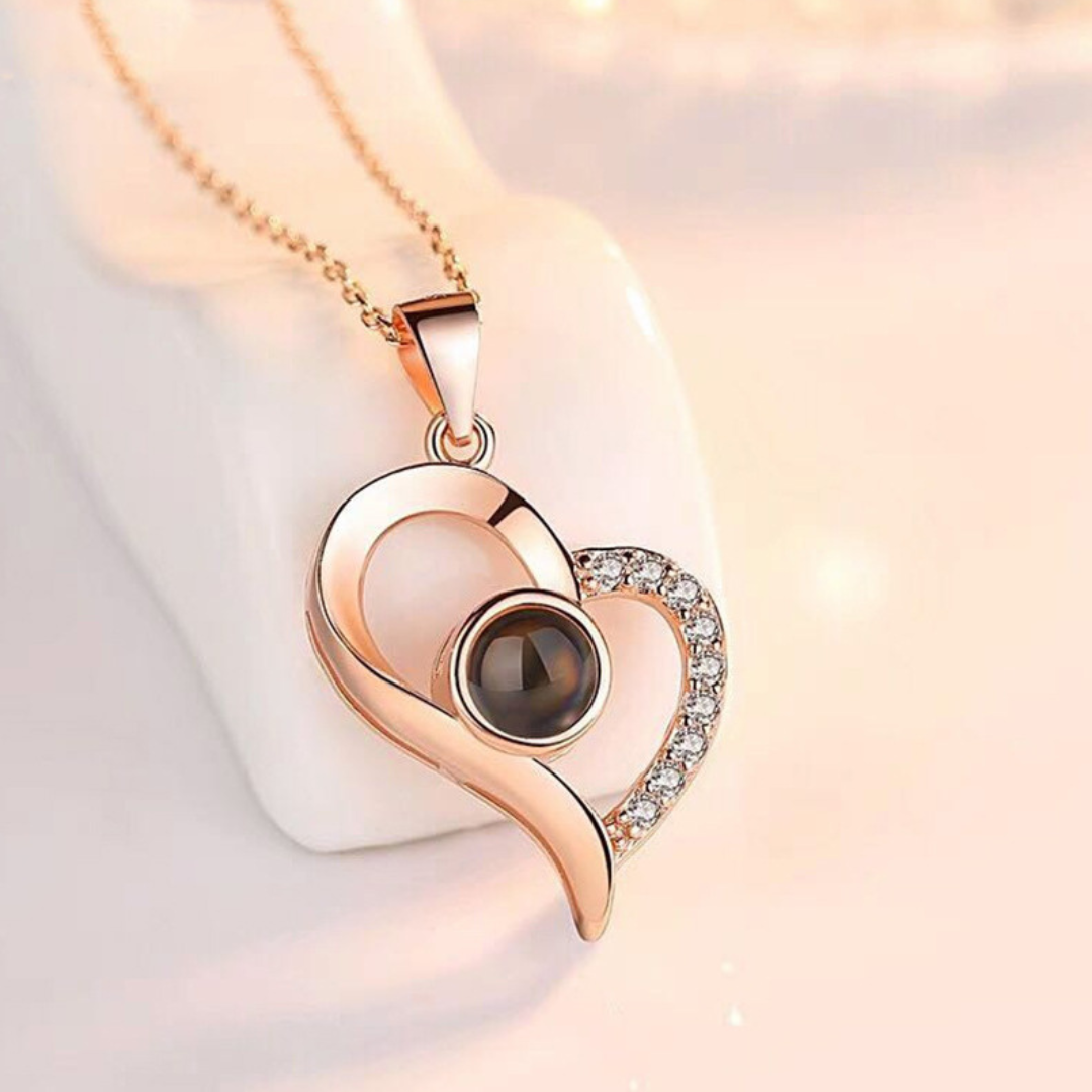 Collar Te amo en 100 idiomas con Caja de Lujo 📿🧑🏻‍❤️‍💋‍👩🏻
