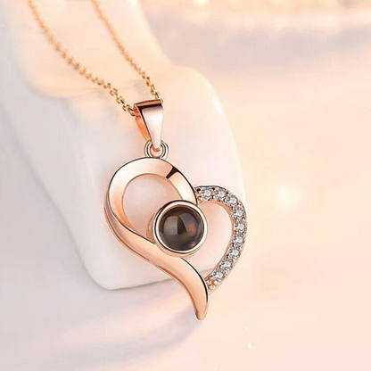 Collar Te amo en 100 idiomas con Caja de Lujo 📿🧑🏻‍❤️‍💋‍👩🏻