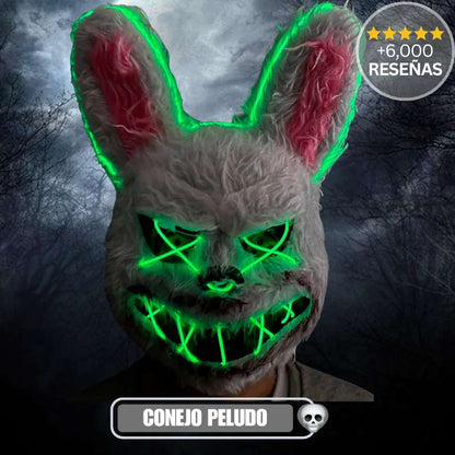 Máscara Halloween™ LED Neón – Te hará brillar🎃👻