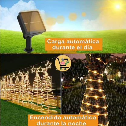 Manguera LED Solar Premium x 10m – ¡Decora Sin Pagar Energía! 💡