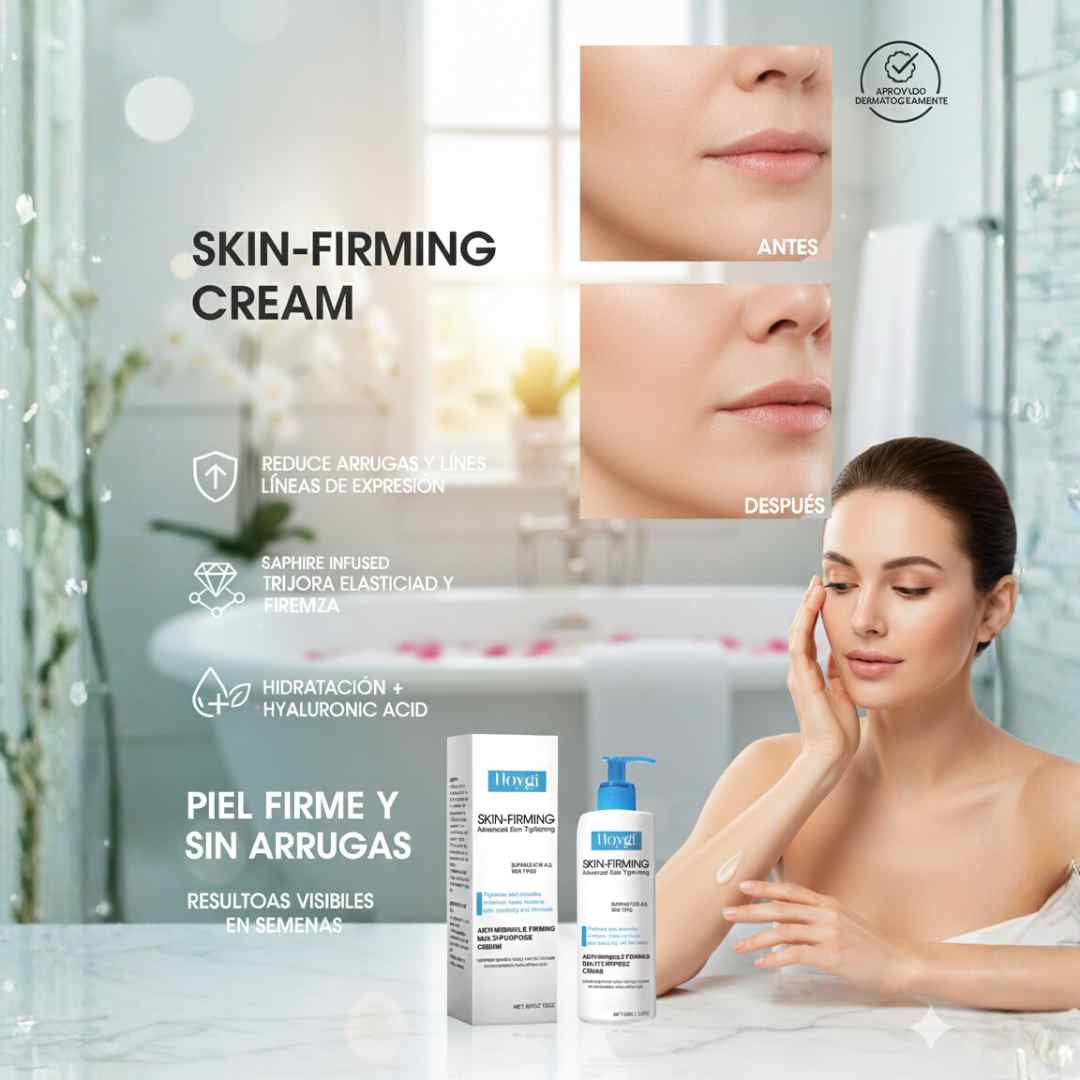 Crema Reafirmante HOYGI 240ml – Efecto Lifting Sin Cirugía Ni Inyecciones 💉