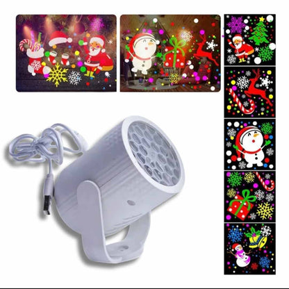 🎄 Proyector Navideño Multi Figuras LED – Magia en tu hogar