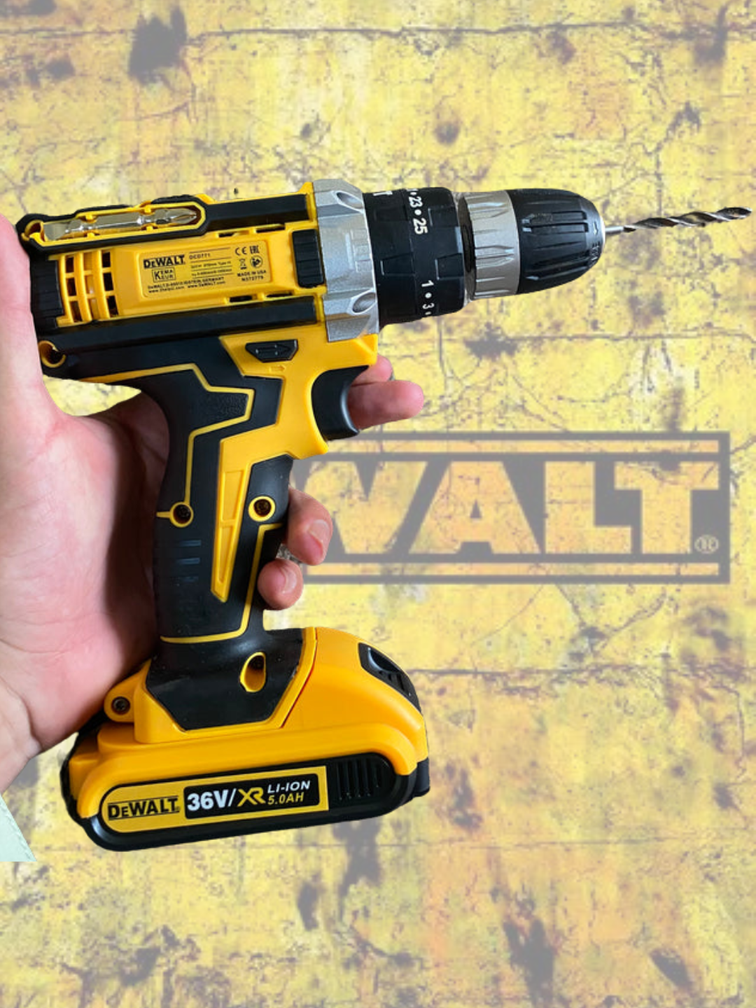 TALADRO DEWALT INALAMBRICO + KIT DE 49 HERRAMIENTAS 🧰🛠️