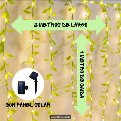 Guirnalda Enredadera Solar – EcoDecoración Natural ✨