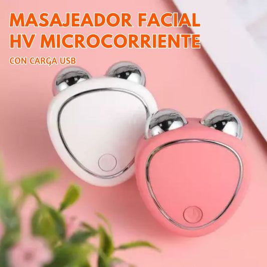 Masajeador Facial Hv Microcorriente 🌸✨