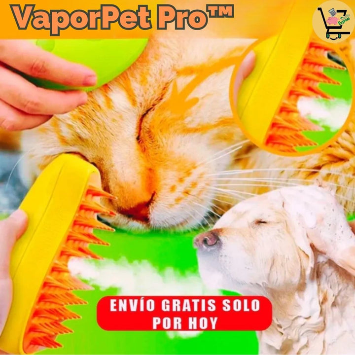 Cepillo Vaporizador 3 en 1 - VaporPet Pro™ 🐈🐕