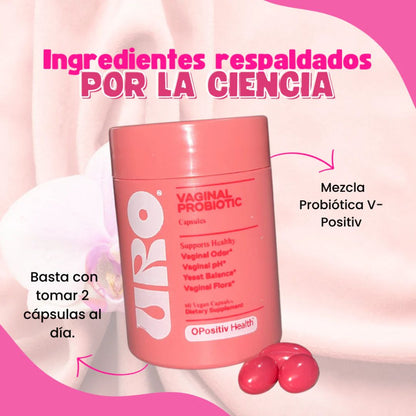 Uro Probiotico Vaginal + Nad+ Gratis 🌸✨