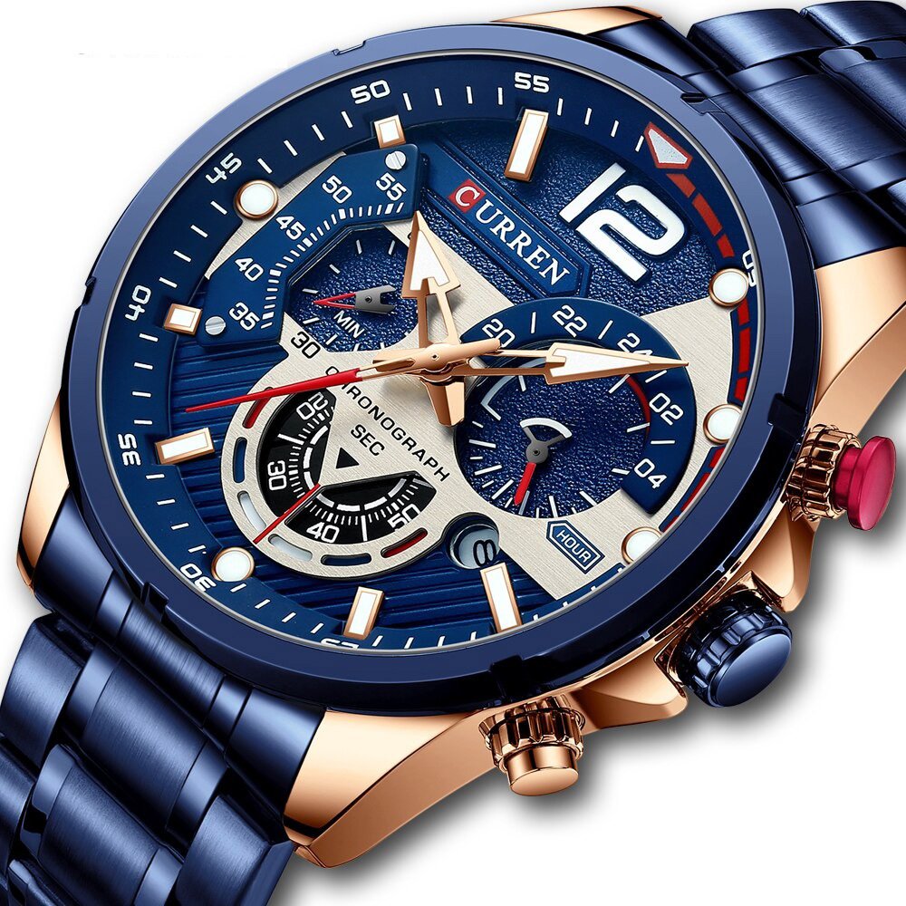 Reloj Curren 8395 - Precisión y Estilo ⌚🔥