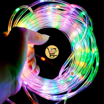 Manguera LED Solar Premium x 10m – ¡Decora Sin Pagar Energía! 💡