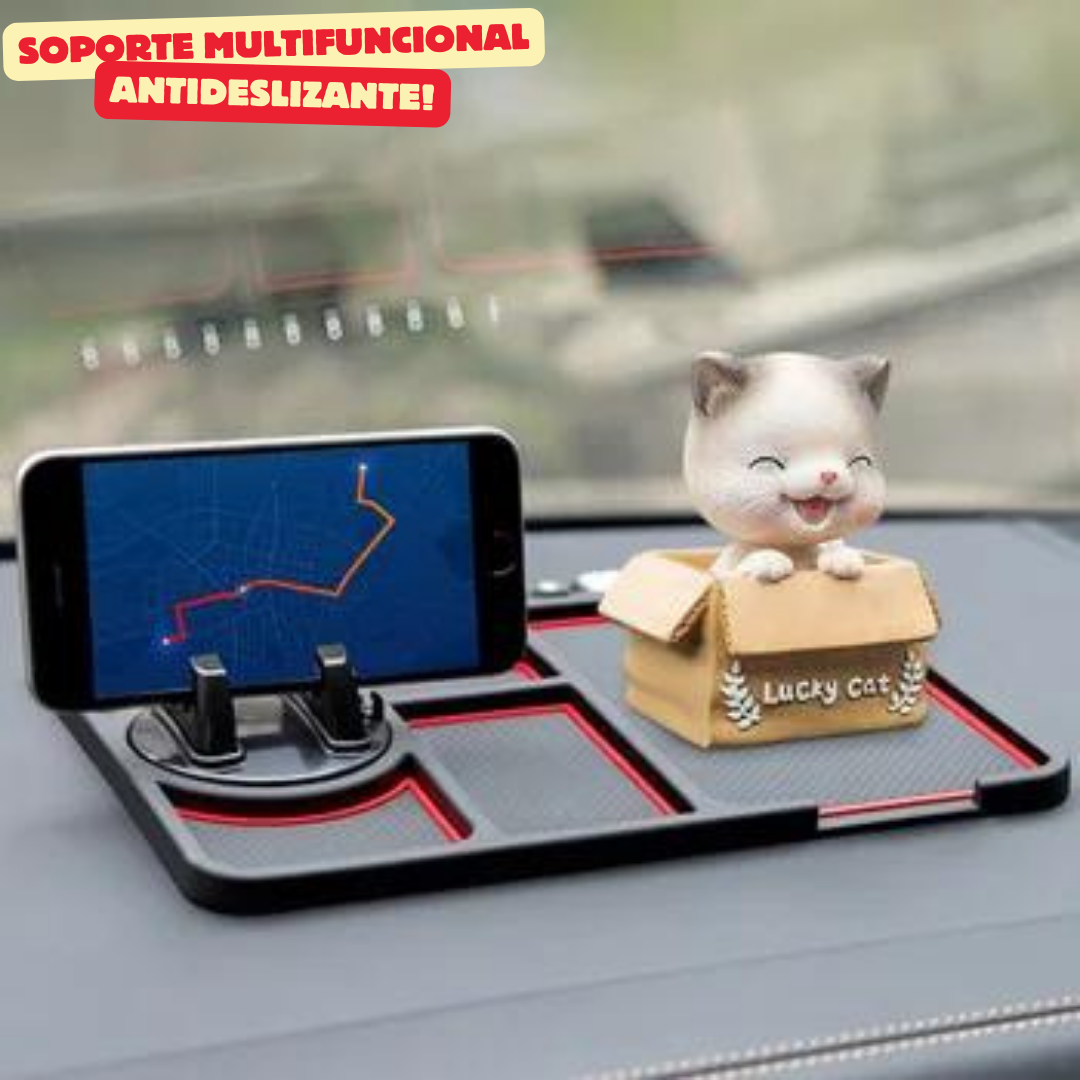 Soporte Multifuncional Antideslizante - CarMaster Pro™ 🚗📱