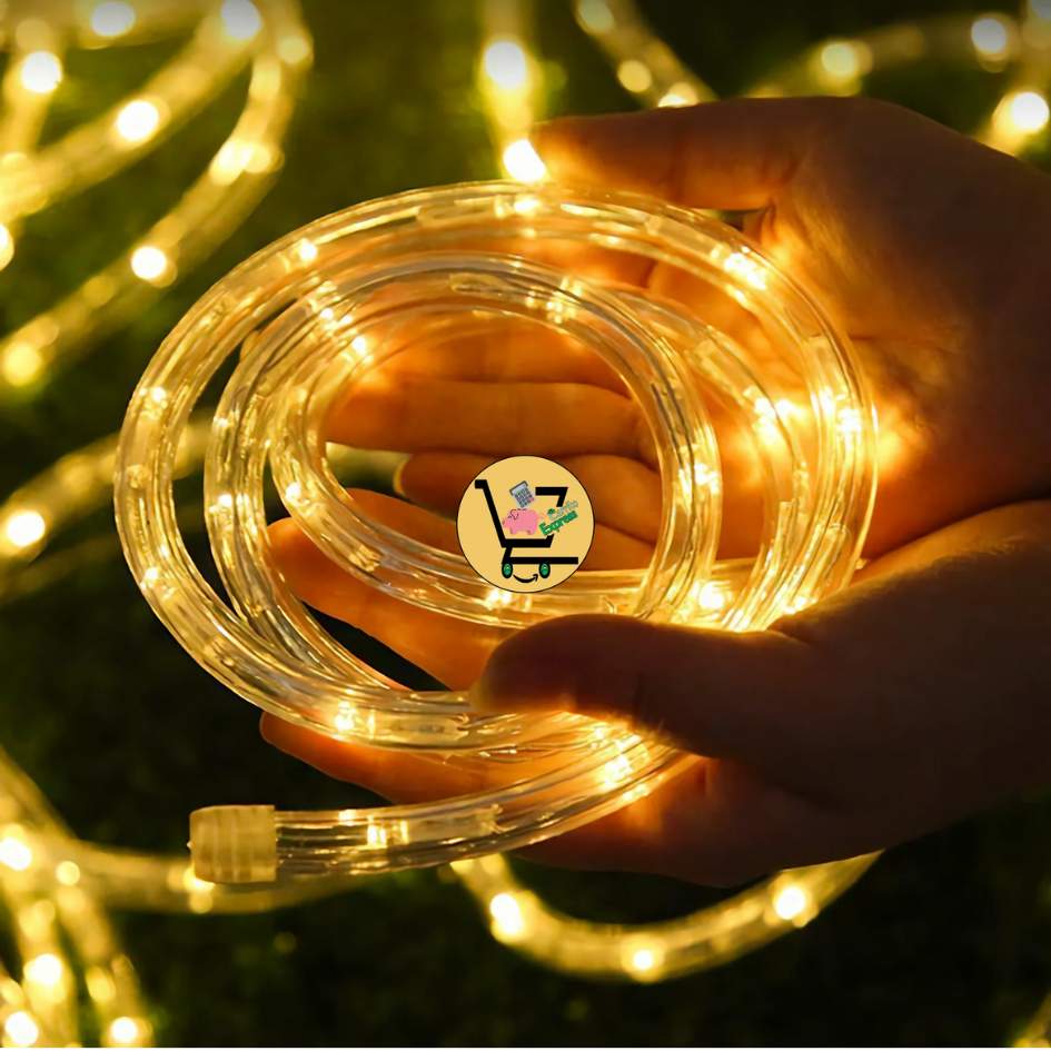 Manguera LED Solar Premium x 10m – ¡Decora Sin Pagar Energía! 💡