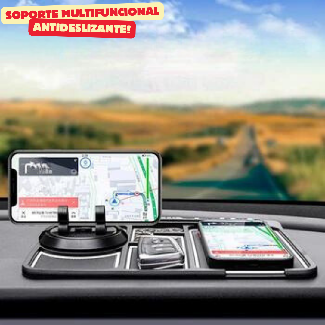 Soporte Multifuncional Antideslizante - CarMaster Pro™ 🚗📱