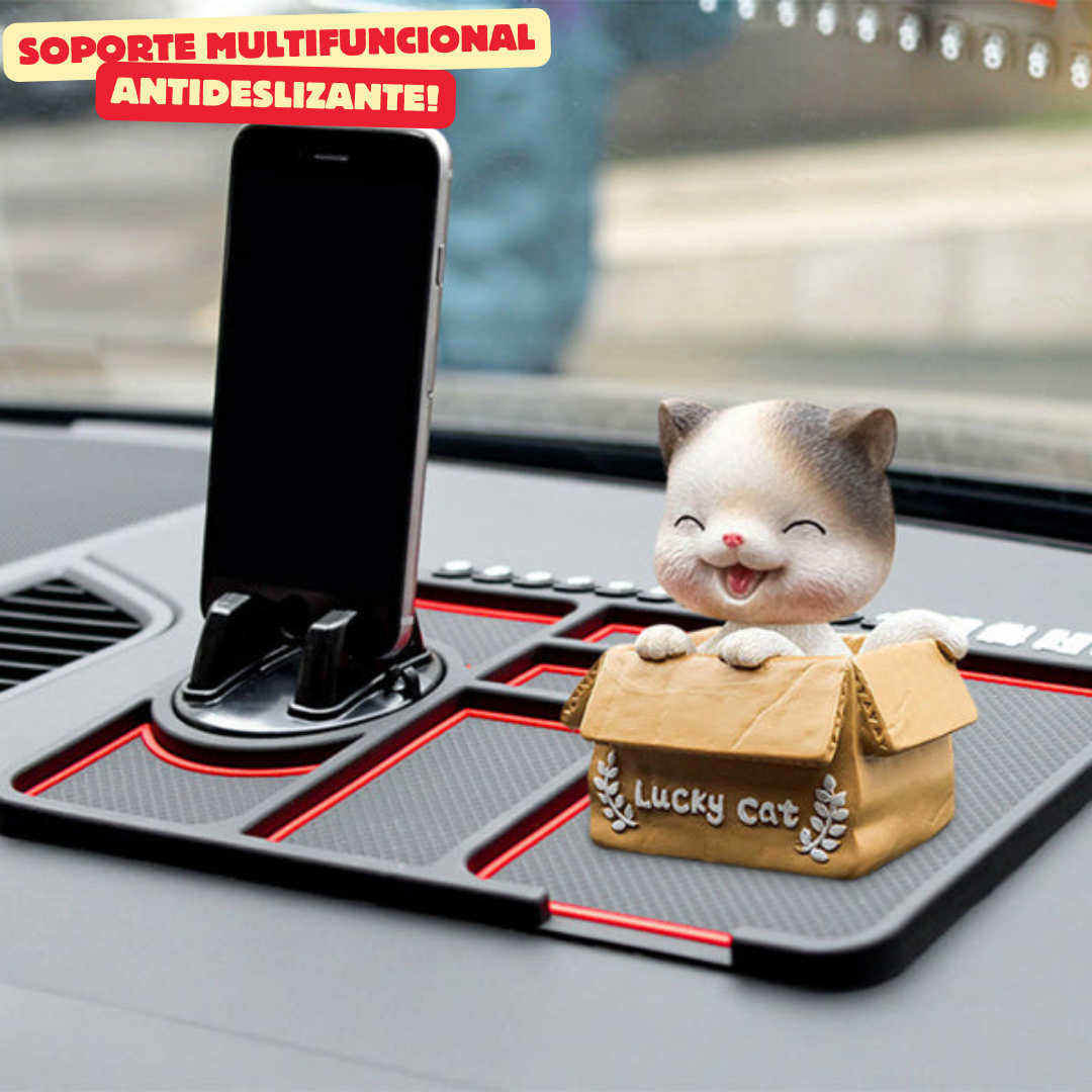 Soporte Multifuncional Antideslizante - CarMaster Pro™ 🚗📱