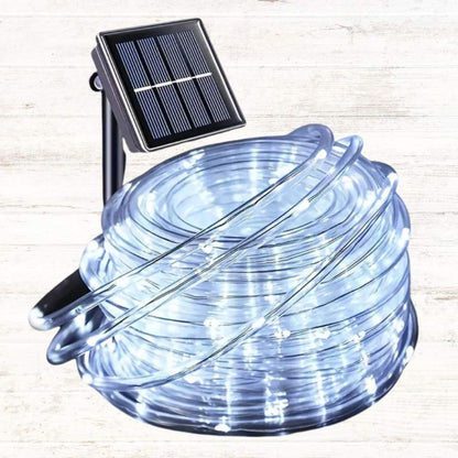 Manguera LED Solar Pro™ 20m – 400 LEDs  Iluminación Automática Exteriores 🌟