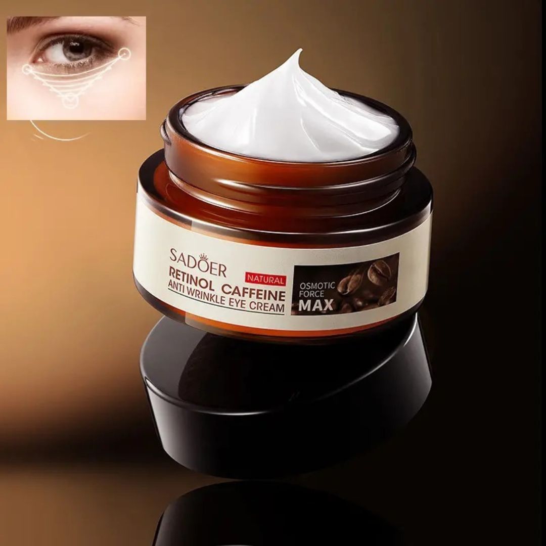 Contorno de Ojos Café & Retinol x 30g – Mirada Radiante 👁️✨