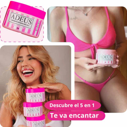 Crema Adeus  5 en 1 x 300g – Piel Firme y Sin Imperfecciones 💖