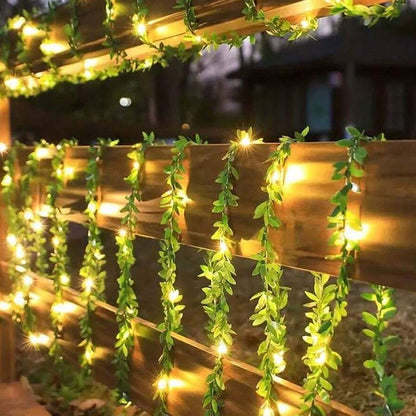 Guirnalda Enredadera Solar – EcoDecoración Natural ✨